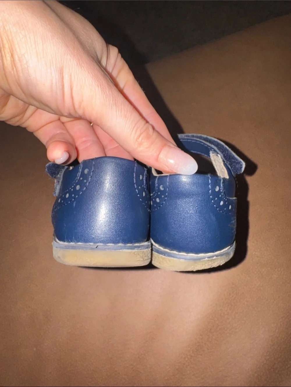 FootMates Navy Blue Girls' Mary Jane Dress Shoes